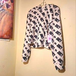 Cropped jacket Juicy Couture Printed logo size XXL